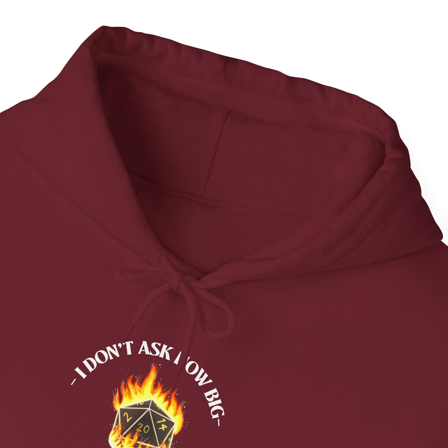 Hoodie - dnd Cast Fireball Design