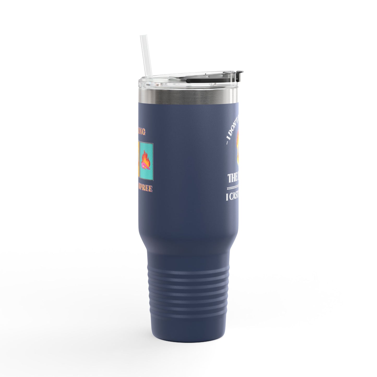 Travel Mug - d&d Spell Cast Fireball Design