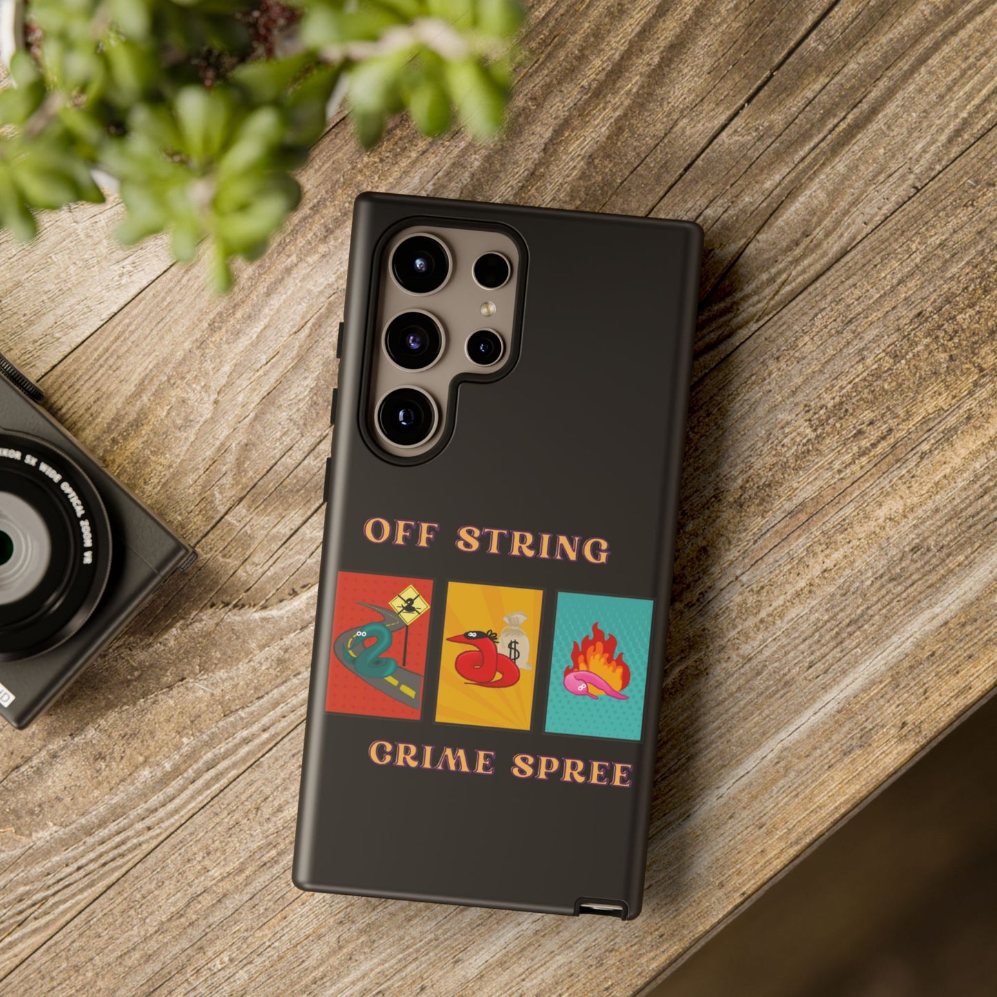 Worm off the String phone case Tough Cases