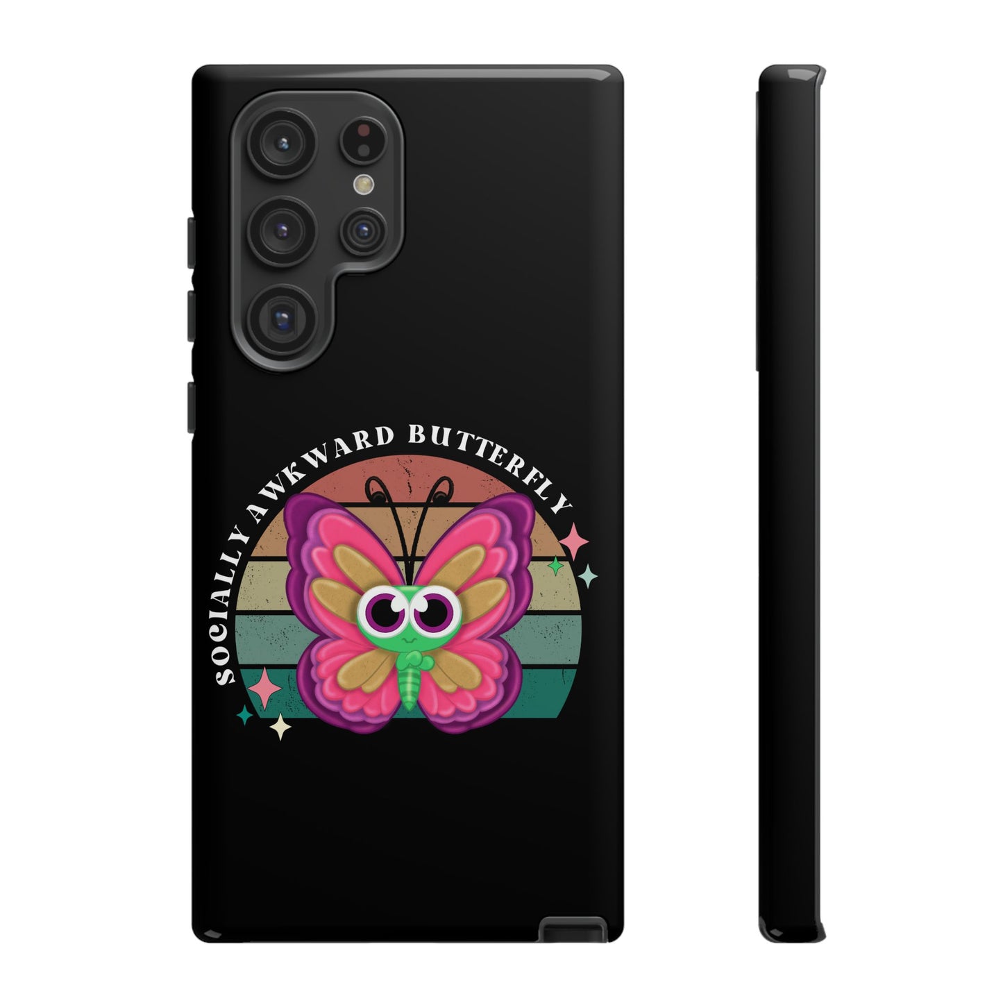 Socially Awkward Butterfly phone case Tough Cases