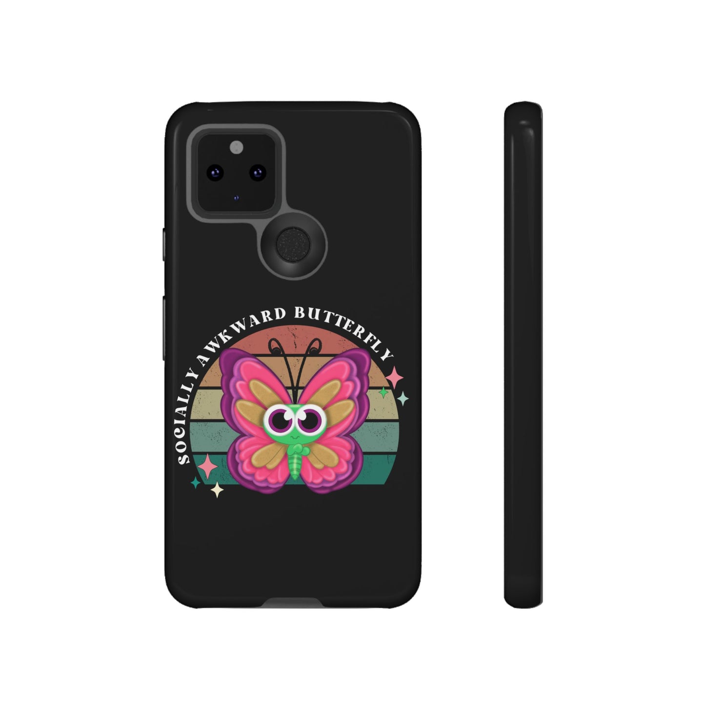 Socially Awkward Butterfly phone case Tough Cases