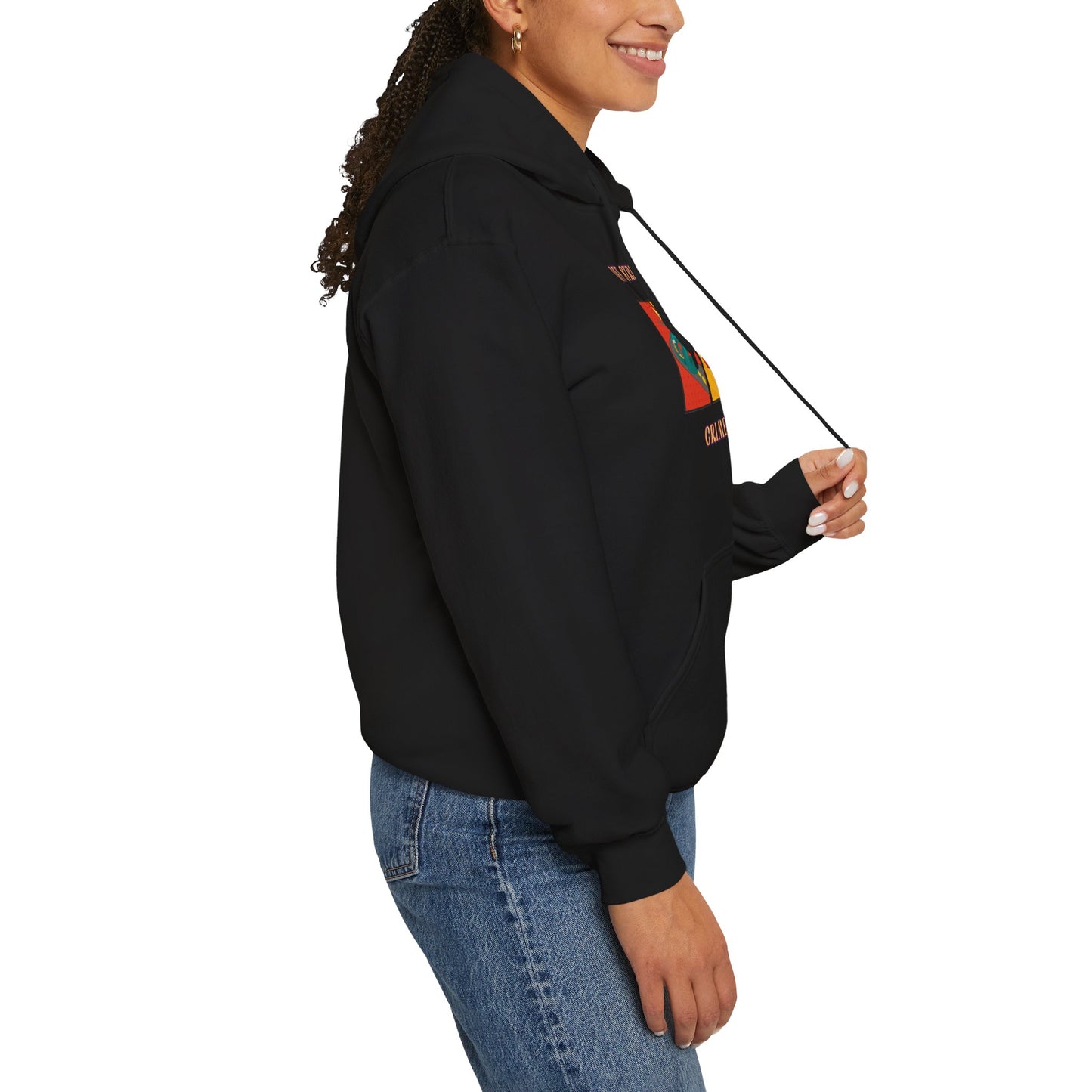 Worm off the String, Crime Spree, Unisex Heavy Blend™ Hooded Sweatshirt