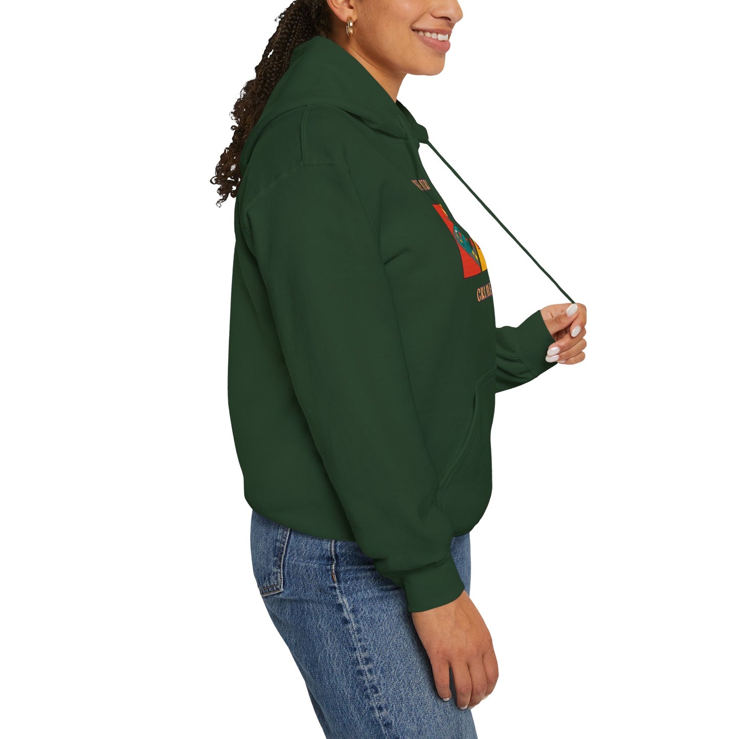Worm off the String, Crime Spree, Unisex Heavy Blend™ Hooded Sweatshirt