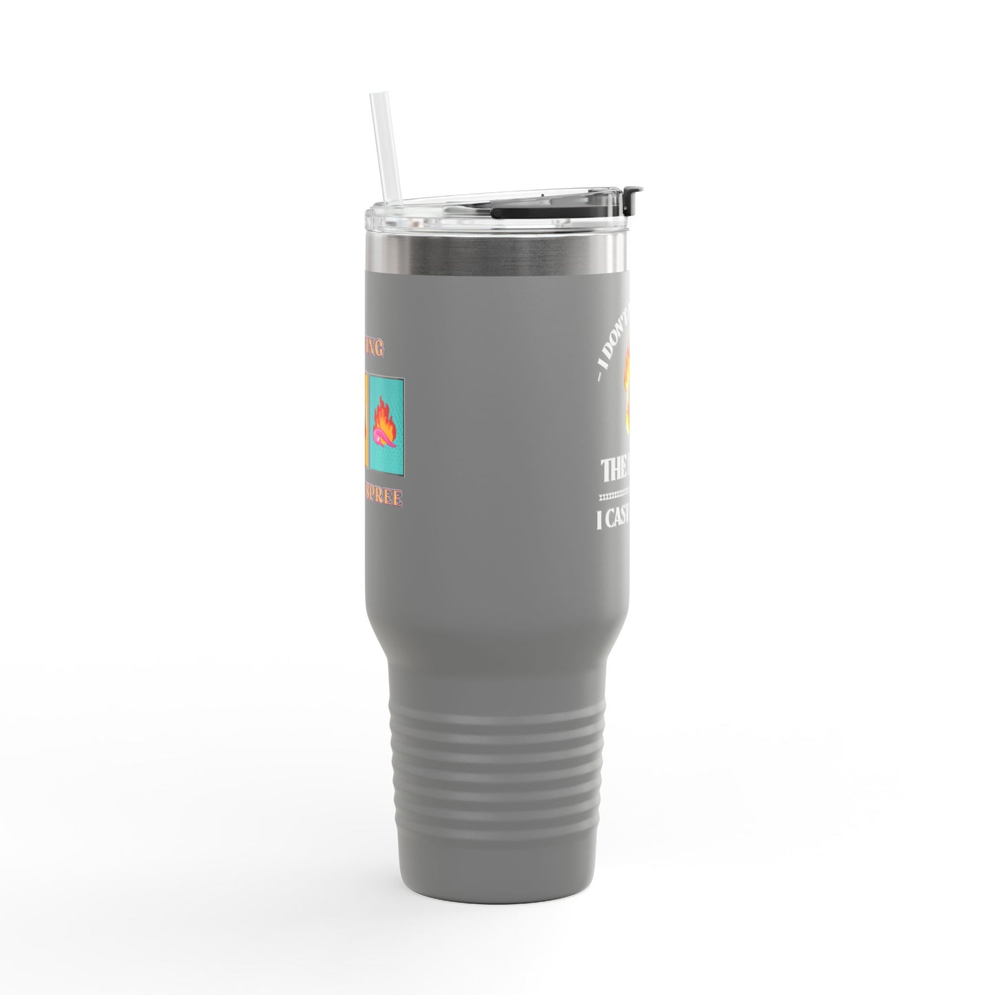 Travel Mug - d&d Spell Cast Fireball Design