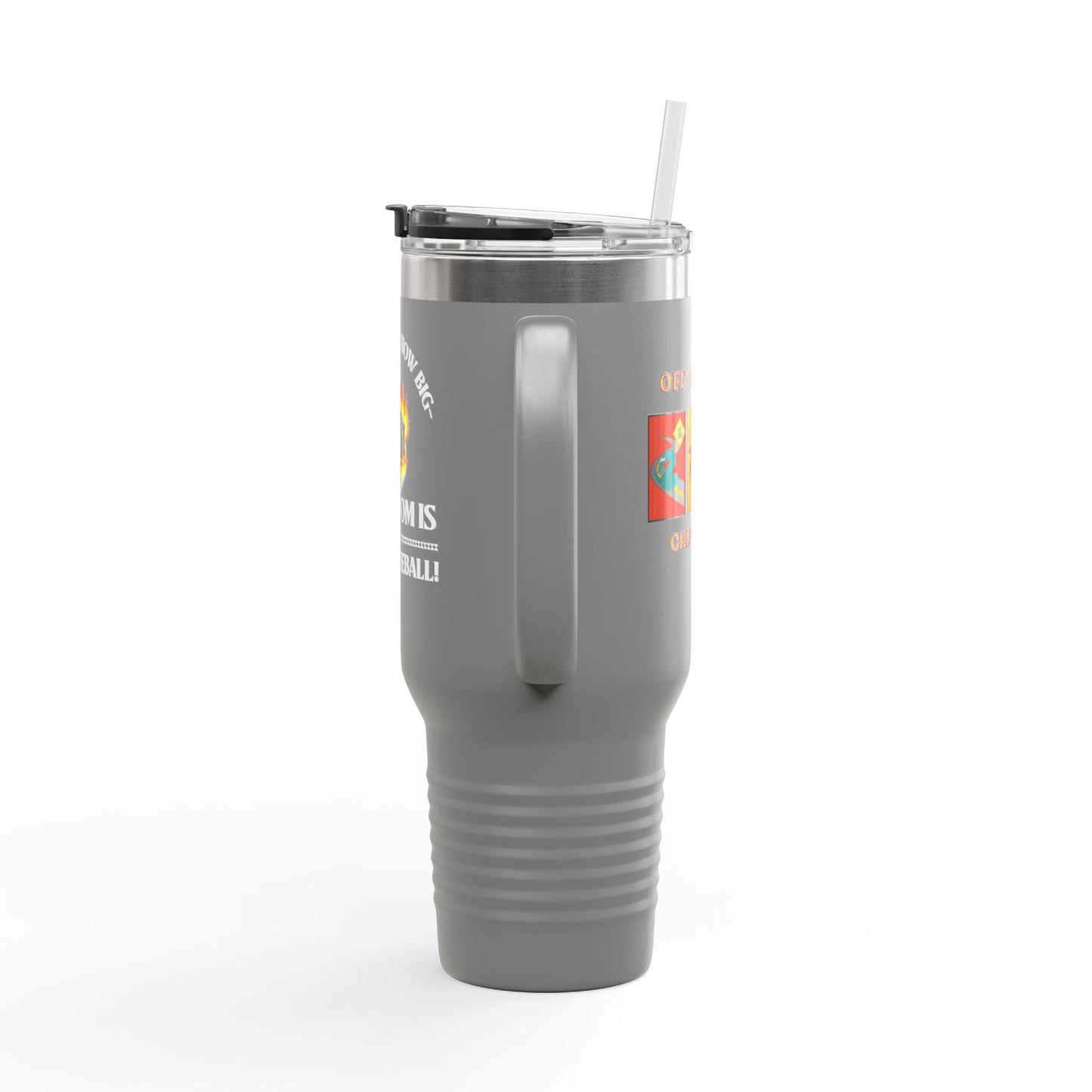 Travel Mug - d&d Spell Cast Fireball Design