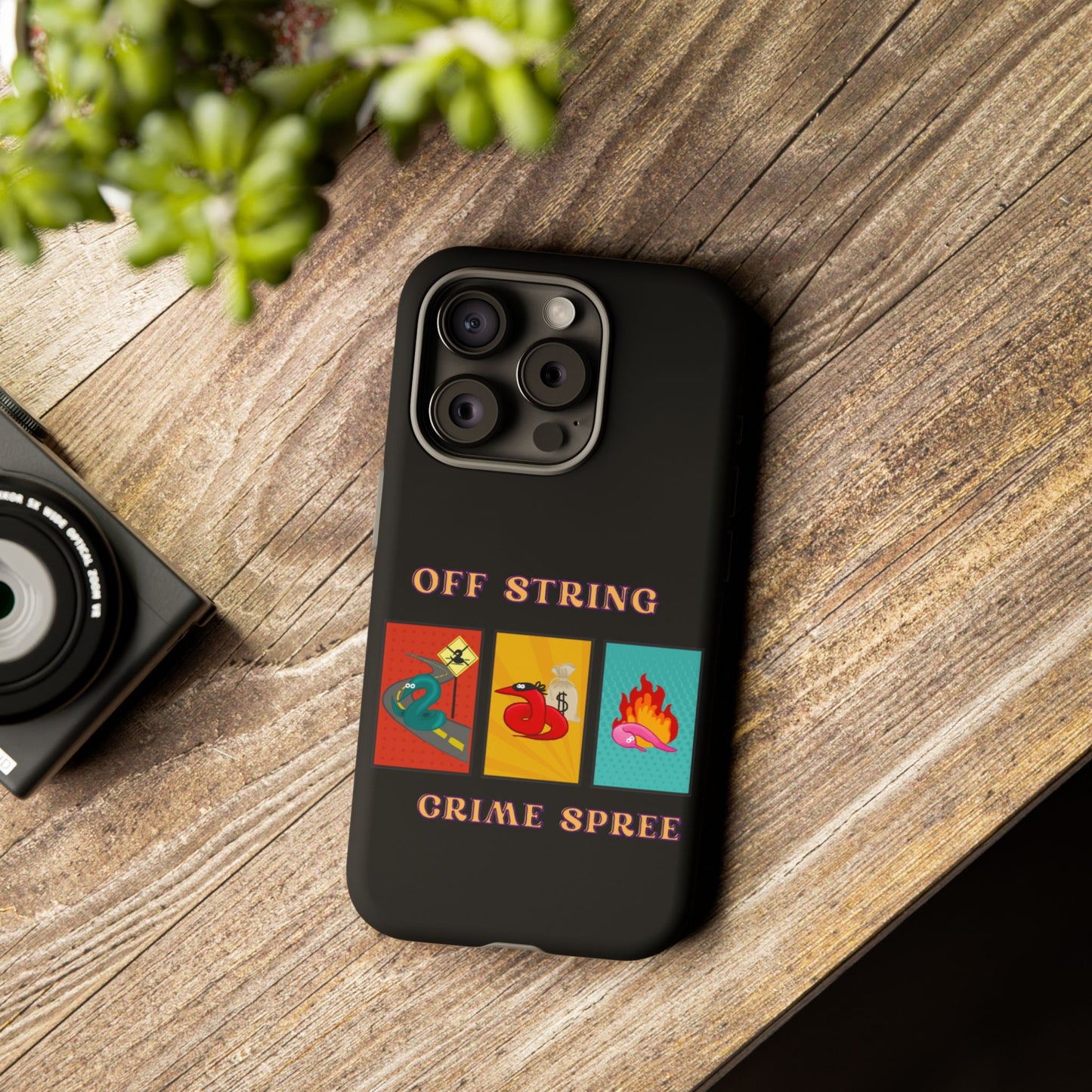 Worm off the String phone case Tough Cases
