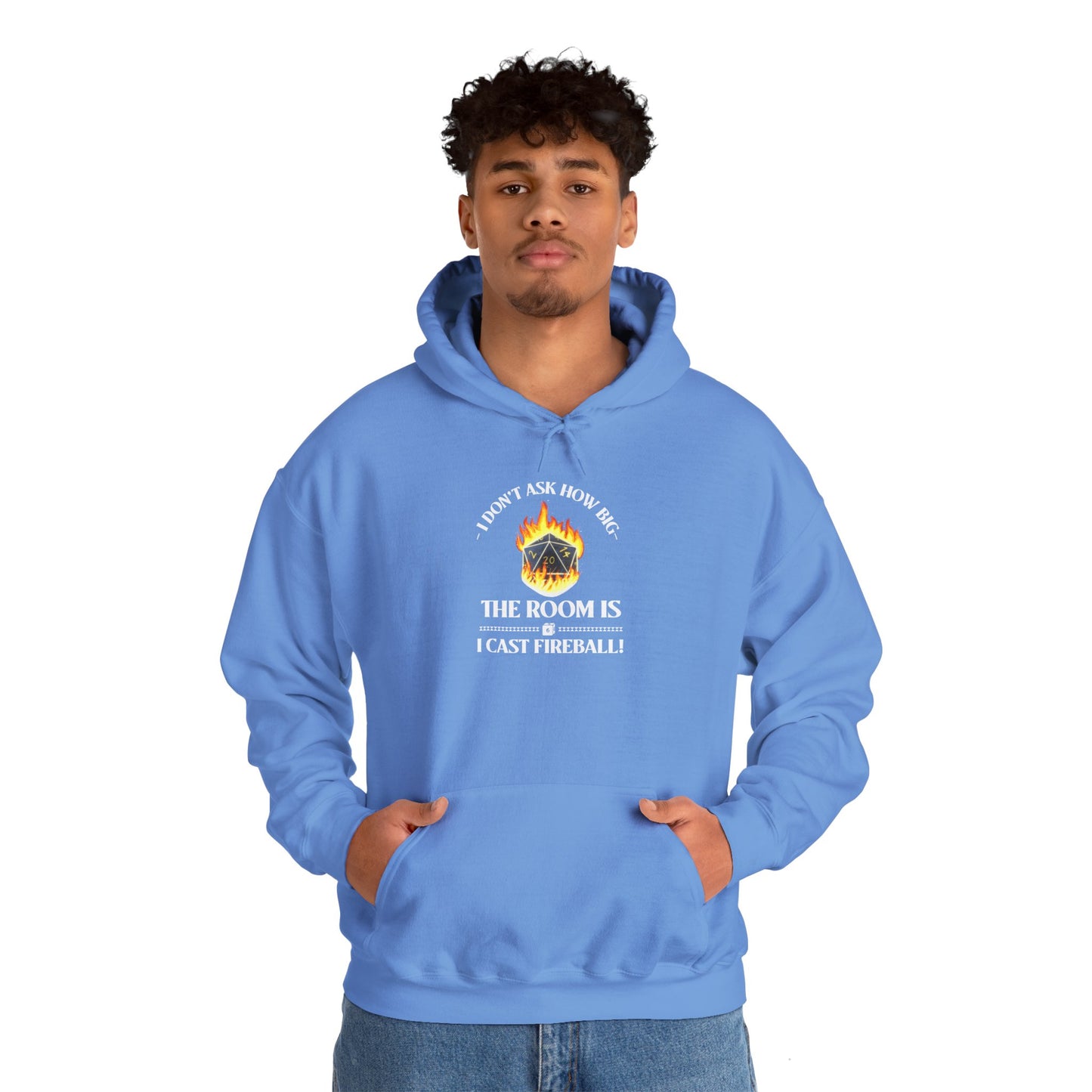 Hoodie - dnd Cast Fireball Design