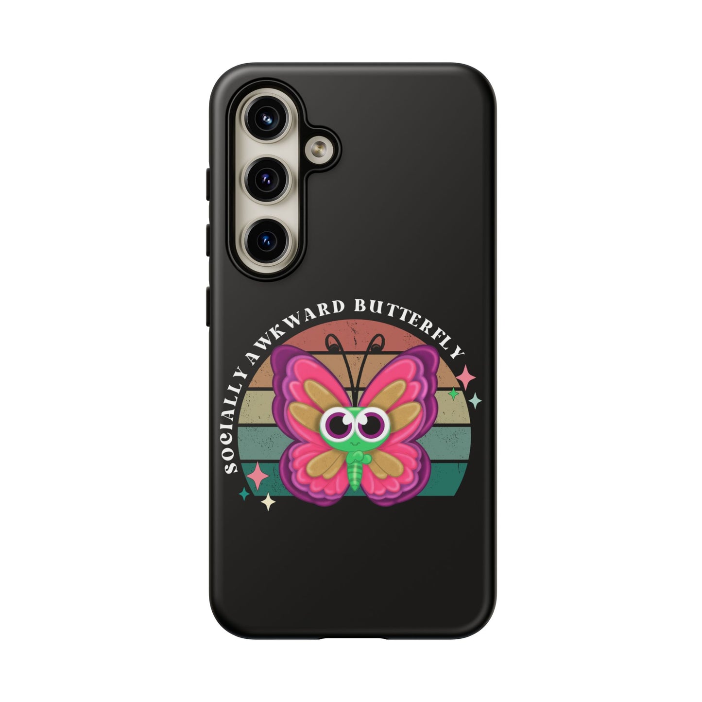 Socially Awkward Butterfly phone case Tough Cases