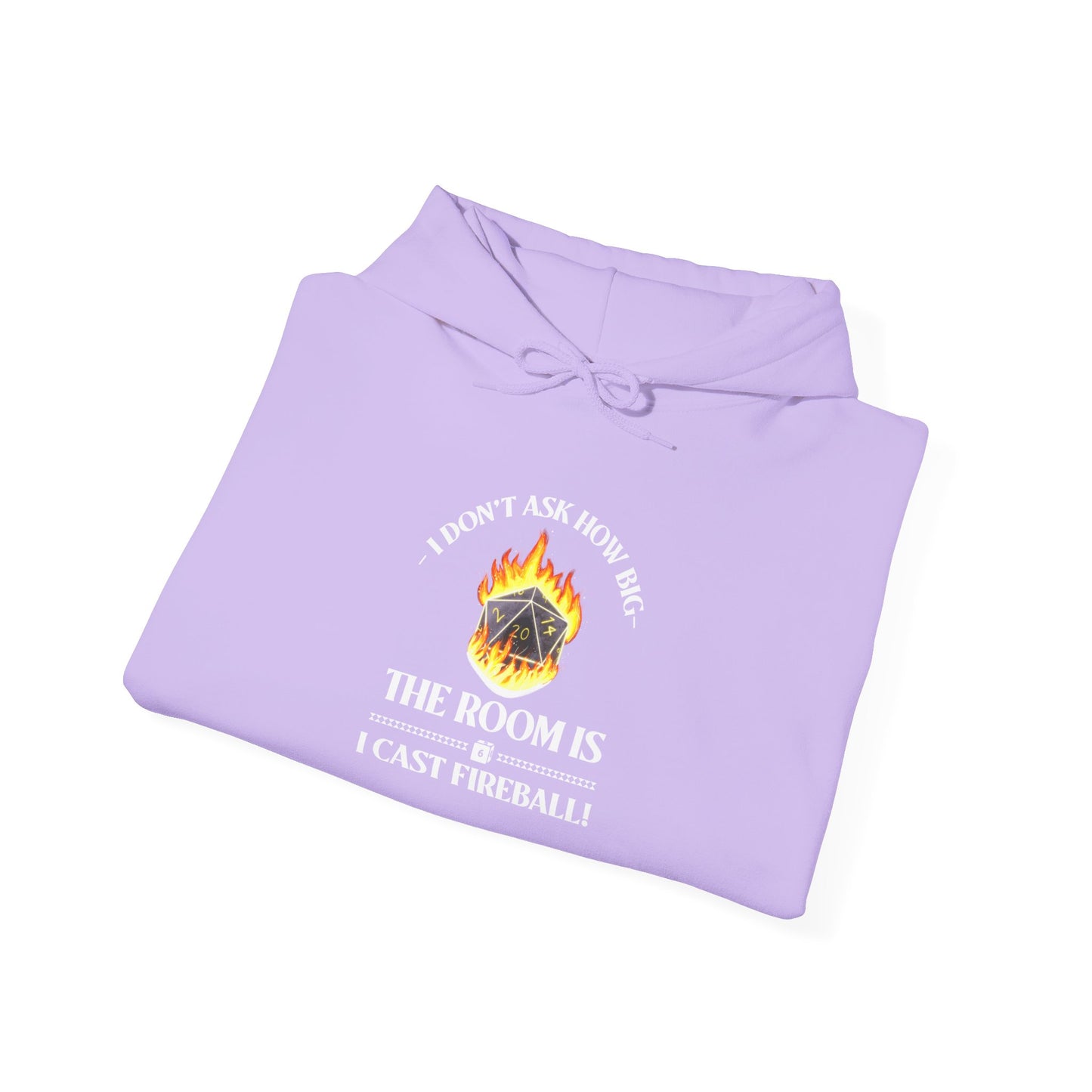Hoodie - dnd Cast Fireball Design