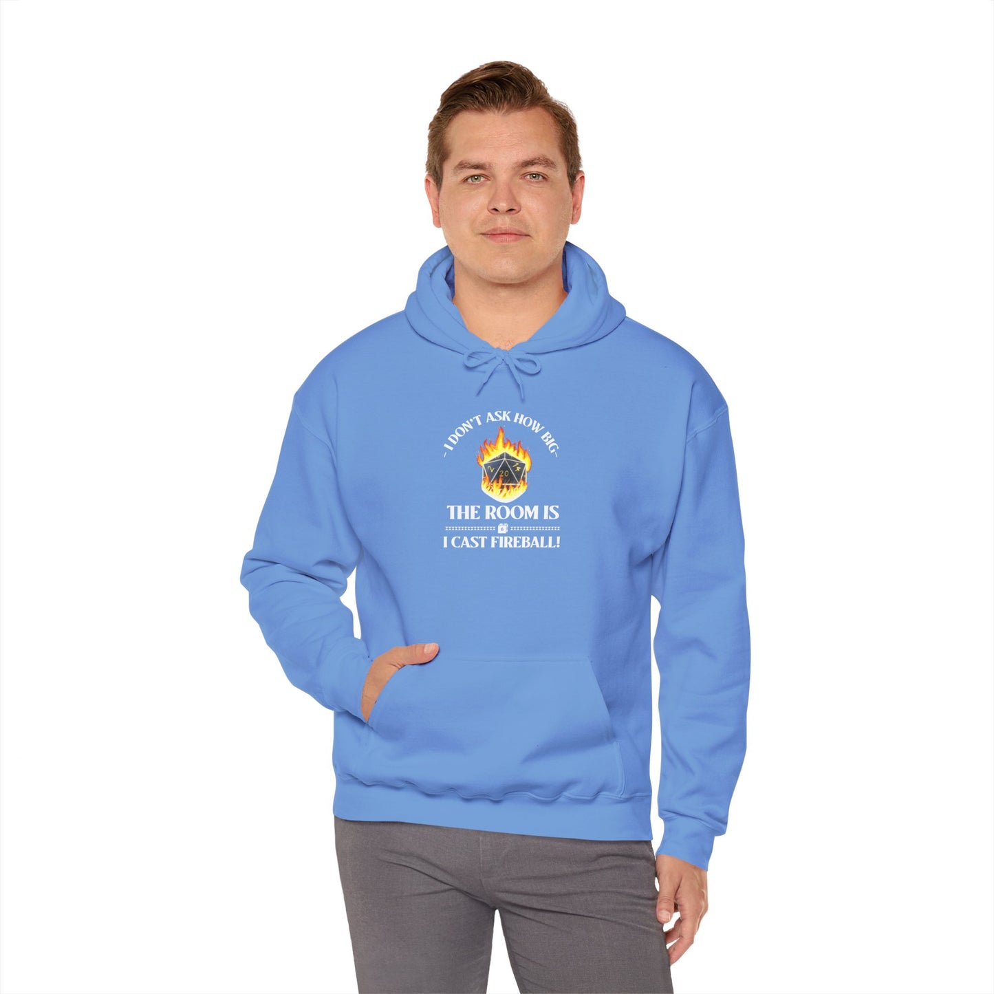 Hoodie - dnd Cast Fireball Design