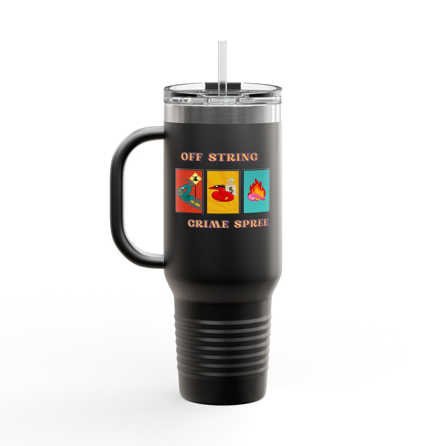 Travel Mug - d&d Spell Cast Fireball Design