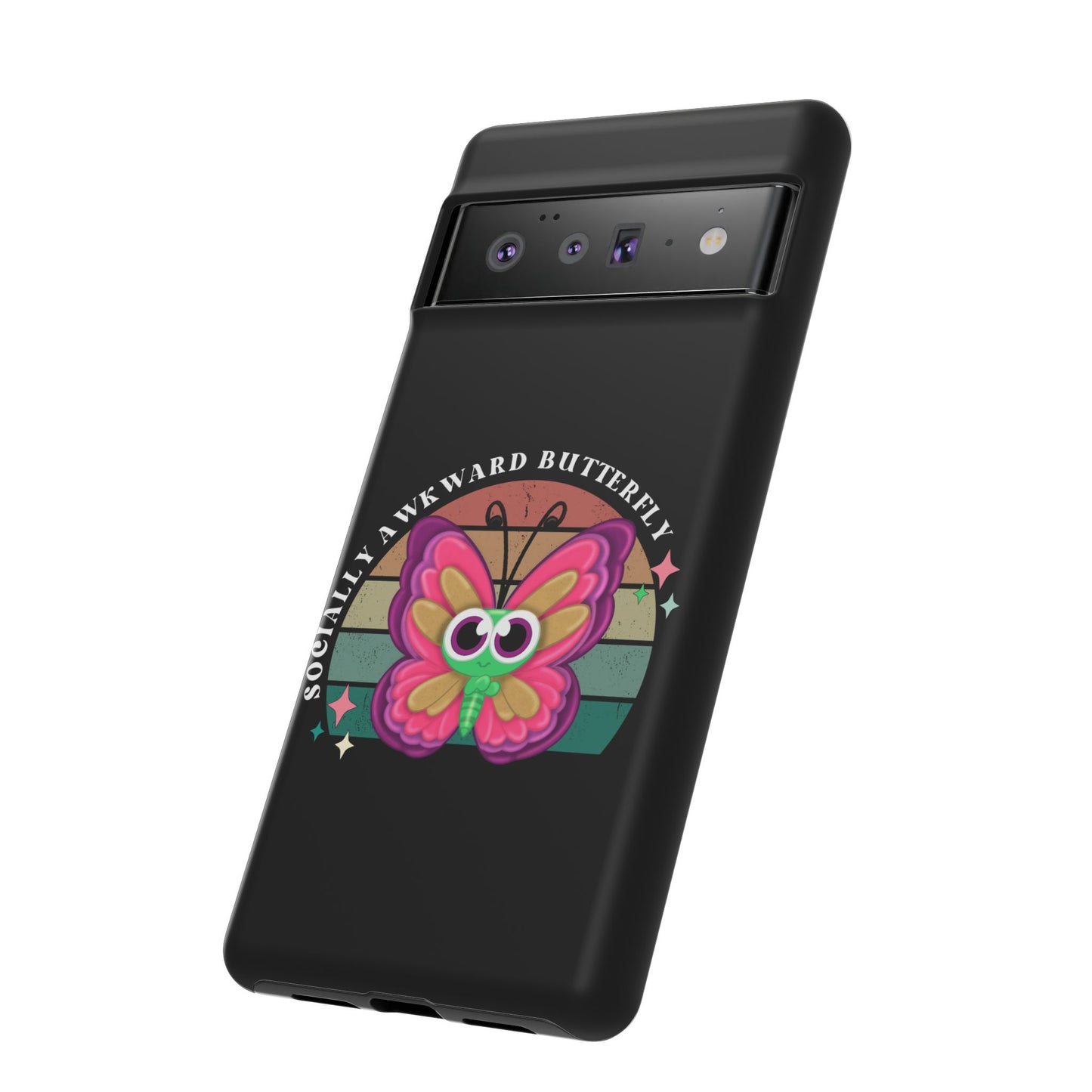 Socially Awkward Butterfly phone case Tough Cases