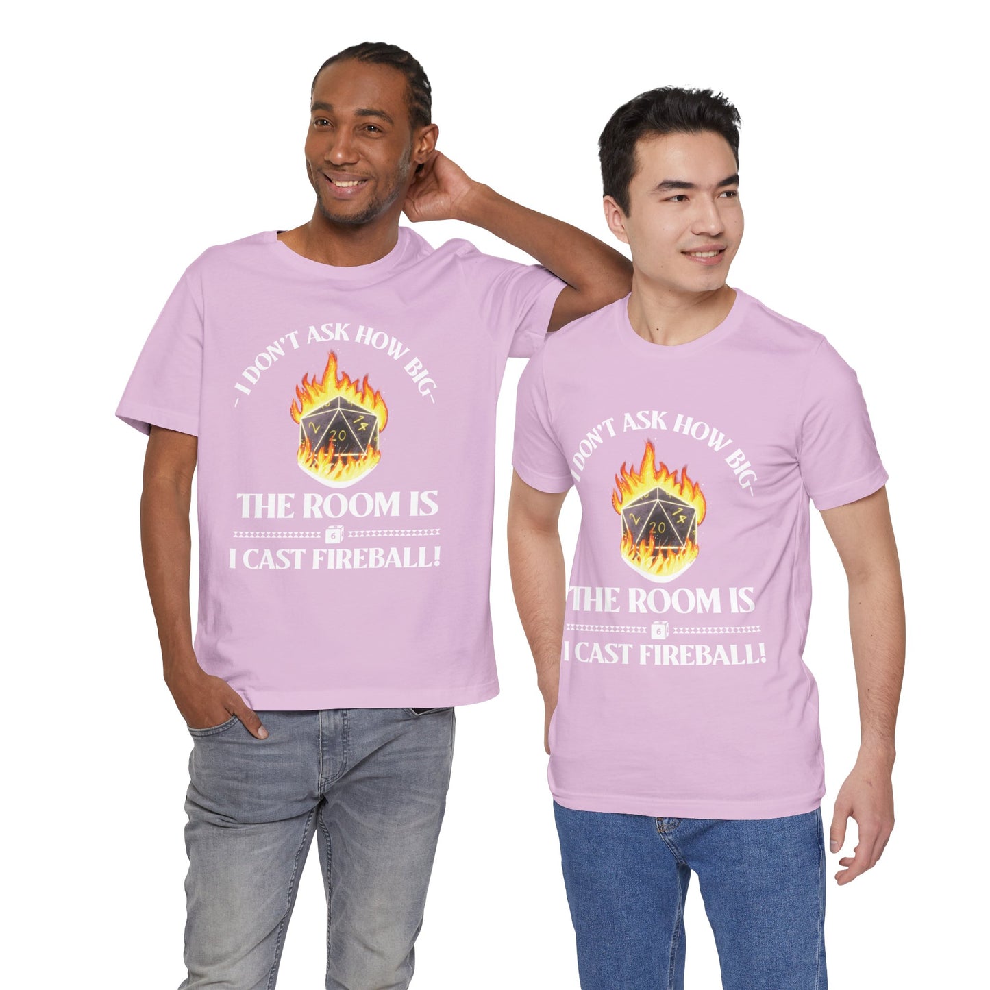 DnD, D&D, Cast fireball Unisex Tee, Introvert Meme Shirt, Funny Graphic Tee, Sarcastic T-Shirt, Humorous Top, Hilarious Quote Tee
