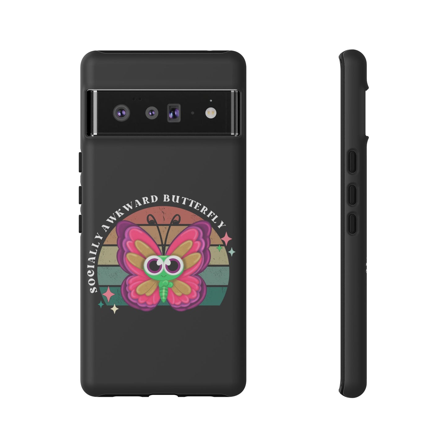 Socially Awkward Butterfly phone case Tough Cases