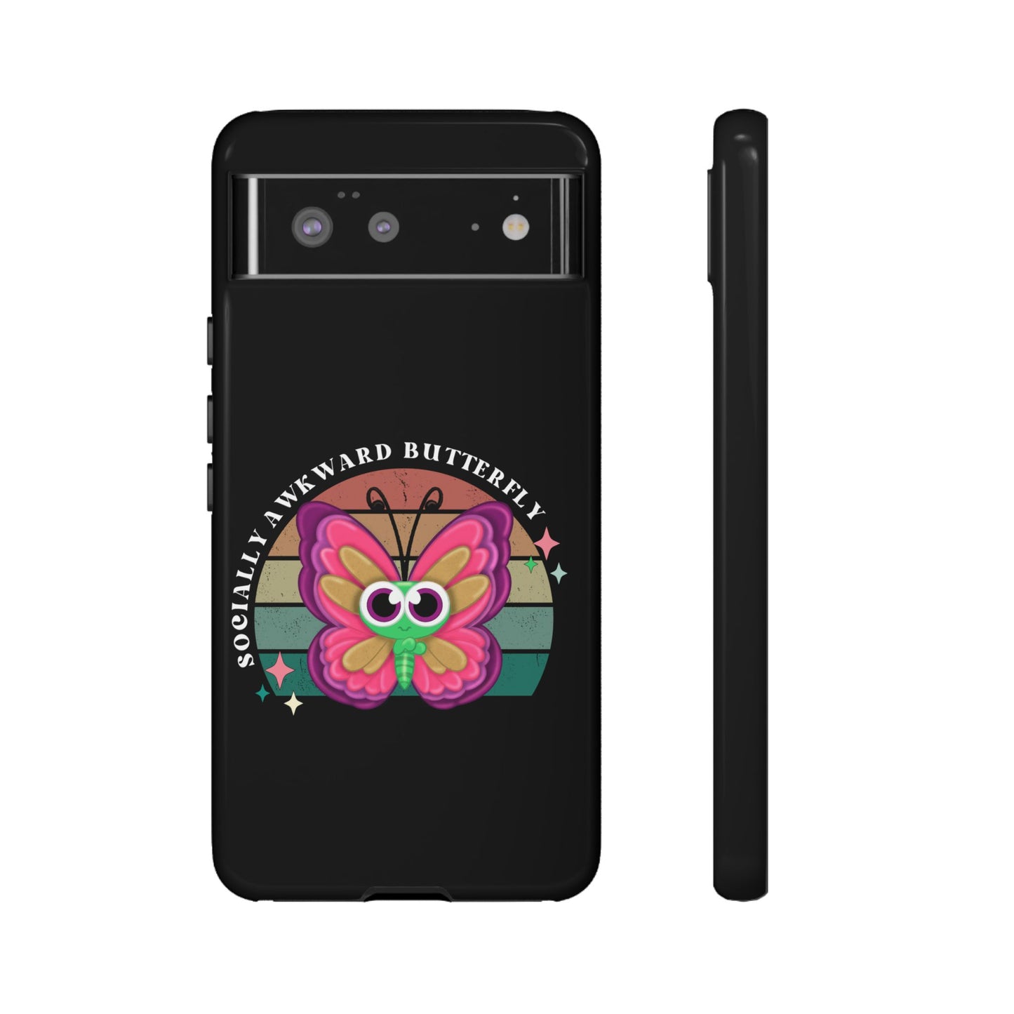 Socially Awkward Butterfly phone case Tough Cases