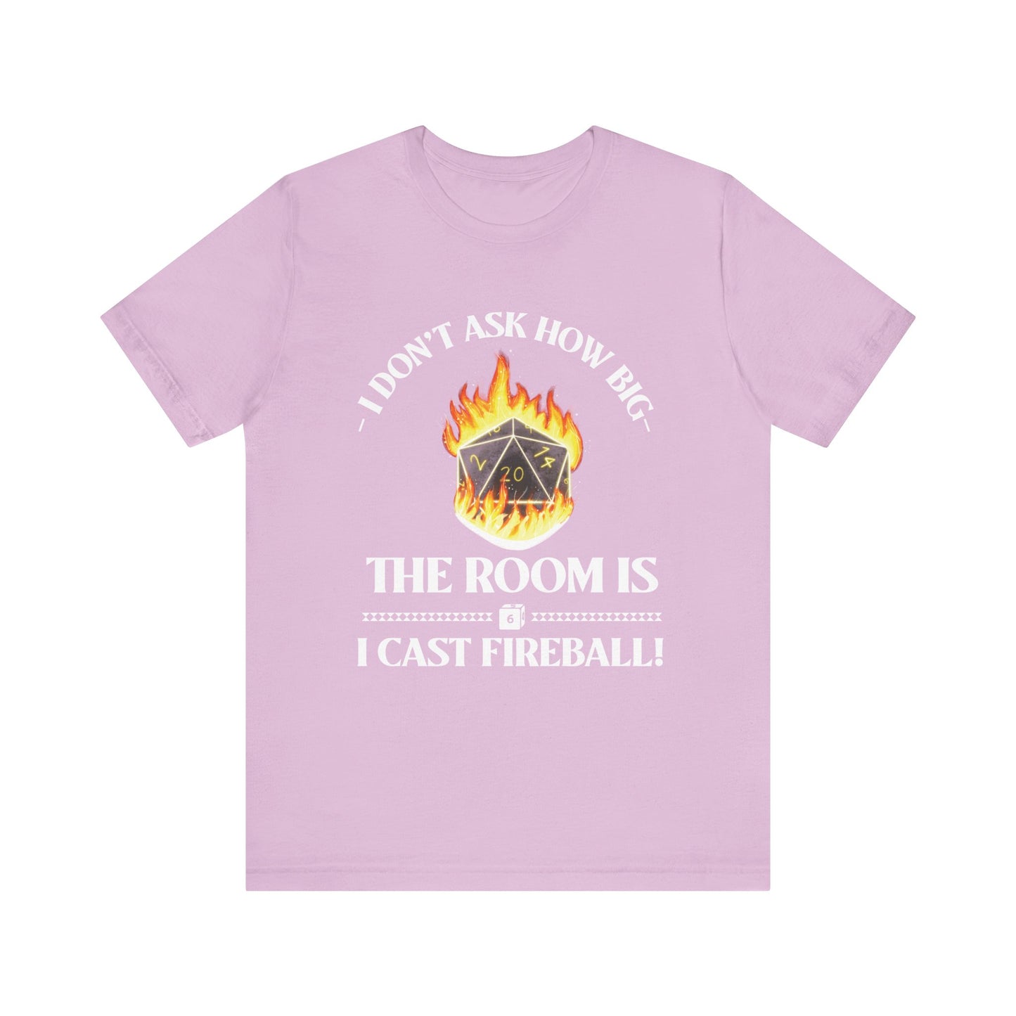 DnD, D&D, Cast fireball Unisex Tee, Introvert Meme Shirt, Funny Graphic Tee, Sarcastic T-Shirt, Humorous Top, Hilarious Quote Tee