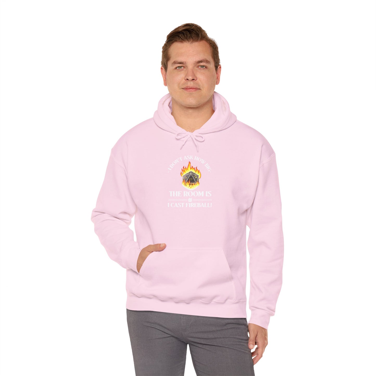 Hoodie - dnd Cast Fireball Design