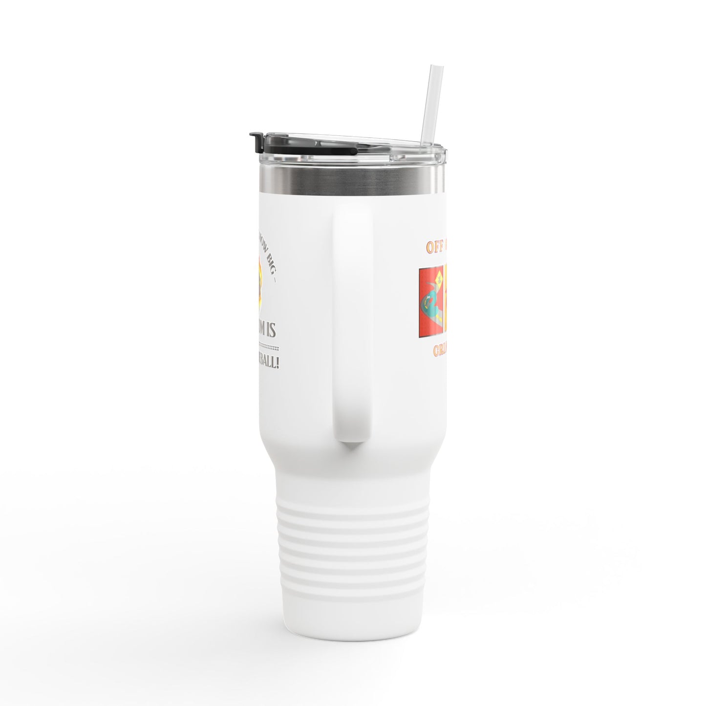 Travel Mug - d&d Spell Cast Fireball Design