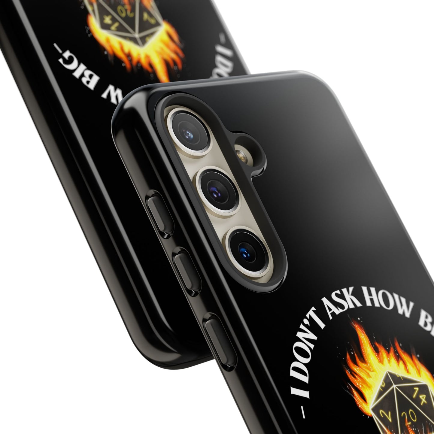 Phone Cases - d&d spell cast fireball
