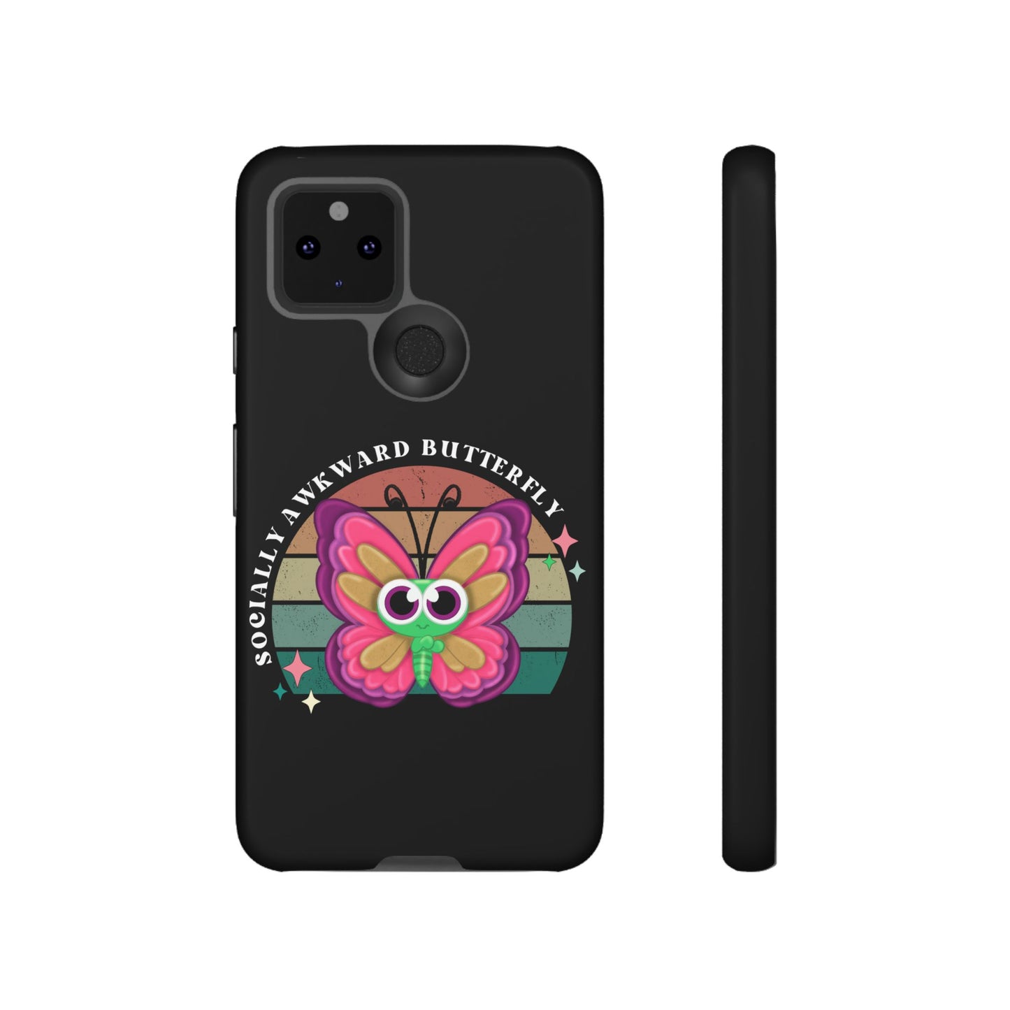 Socially Awkward Butterfly phone case Tough Cases