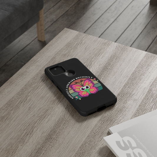 Socially Awkward Butterfly phone case Tough Cases