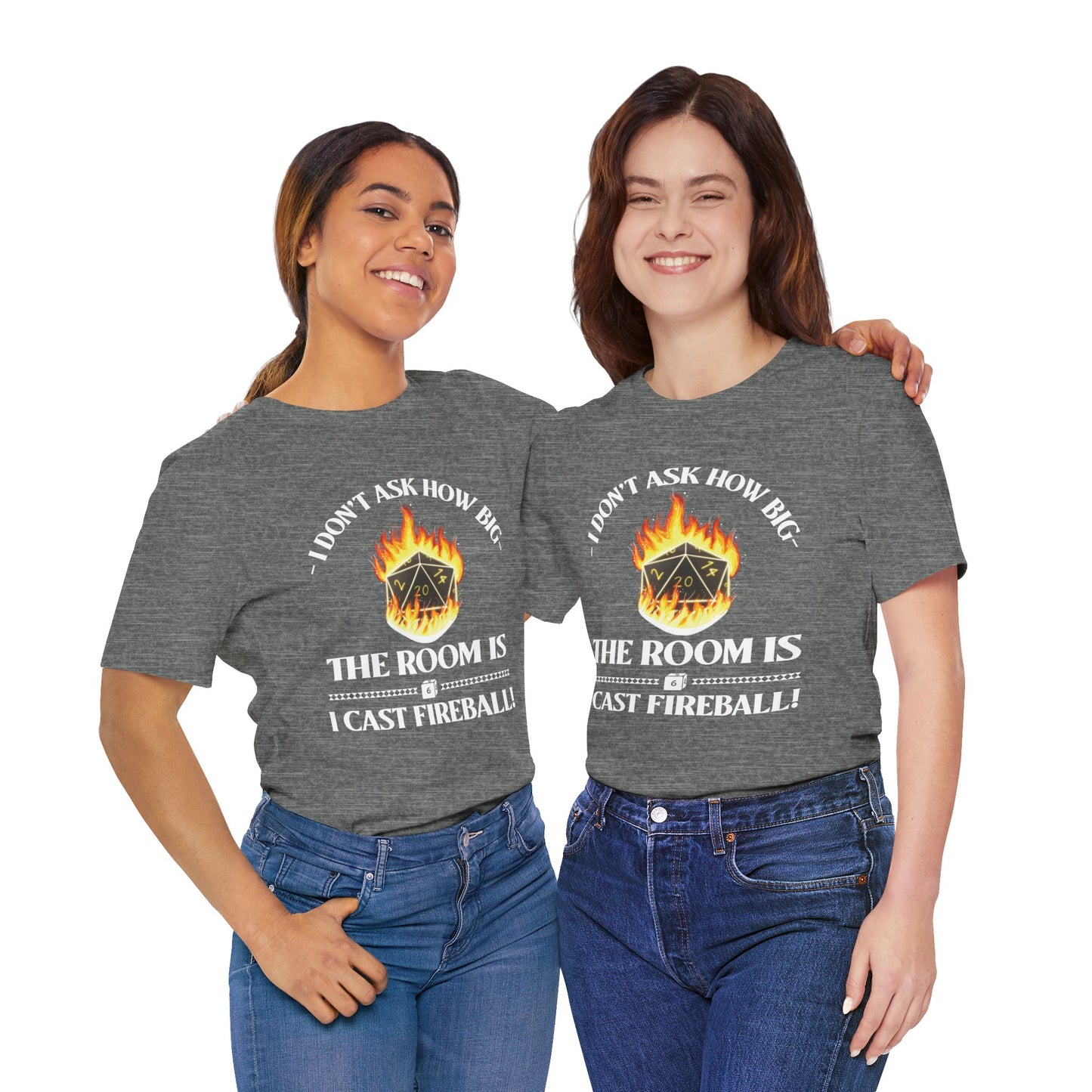 DnD, D&D, Cast fireball Unisex Tee, Introvert Meme Shirt, Funny Graphic Tee, Sarcastic T-Shirt, Humorous Top, Hilarious Quote Tee