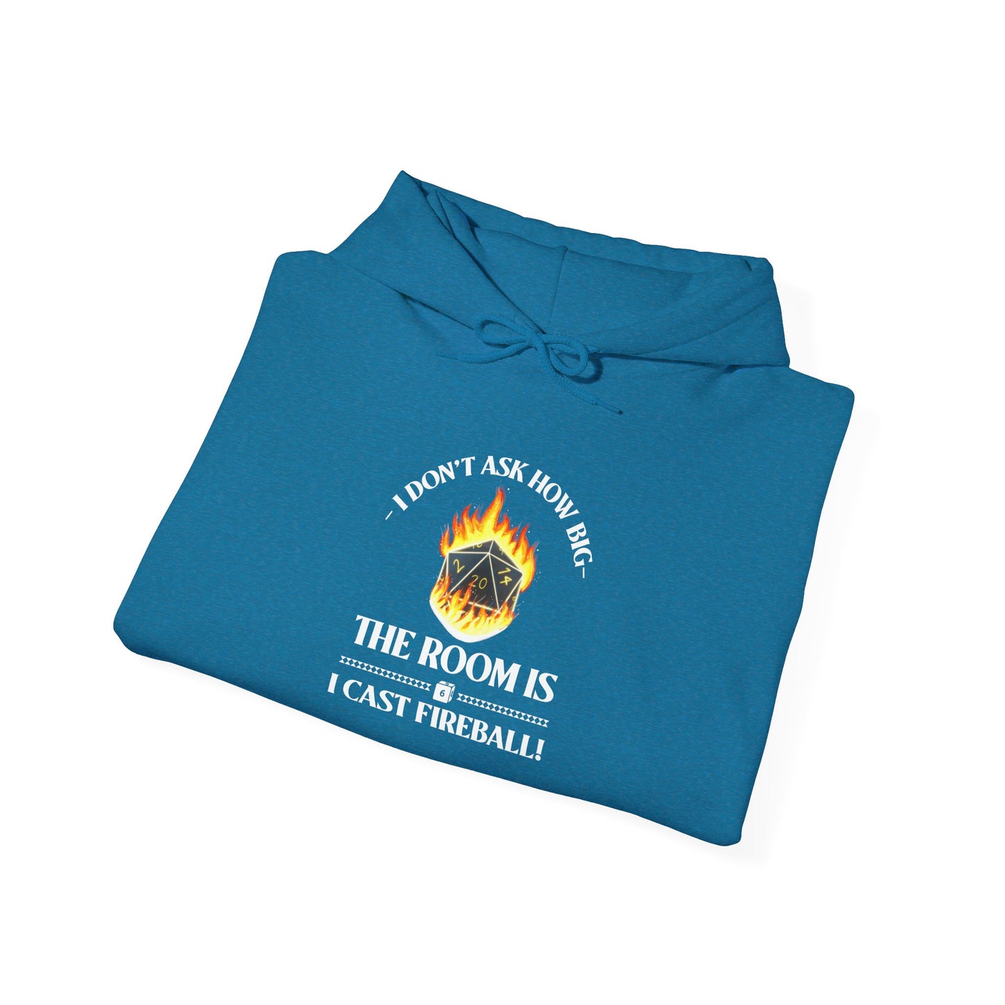 Hoodie - dnd Cast Fireball Design