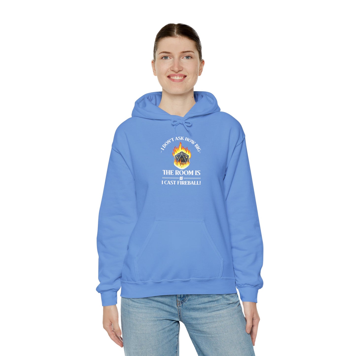 Hoodie - dnd Cast Fireball Design