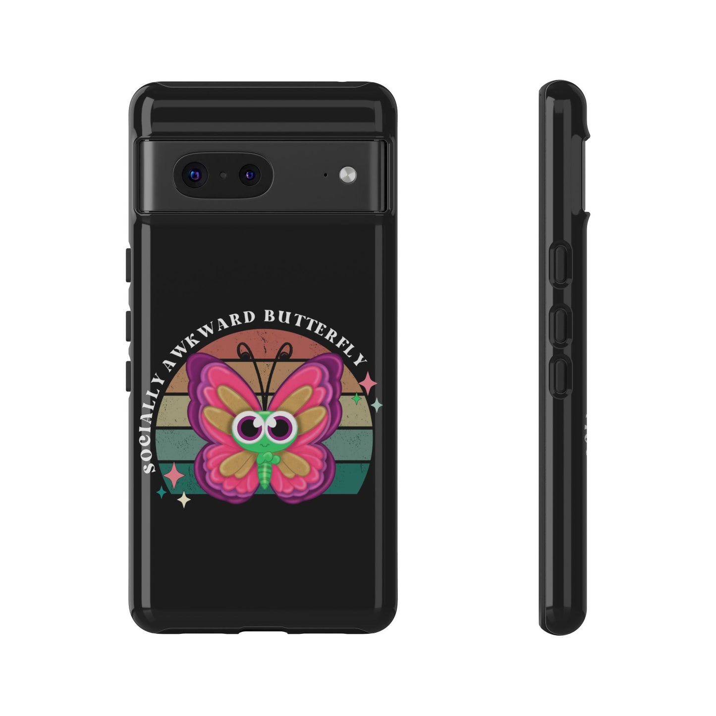 Socially Awkward Butterfly phone case Tough Cases