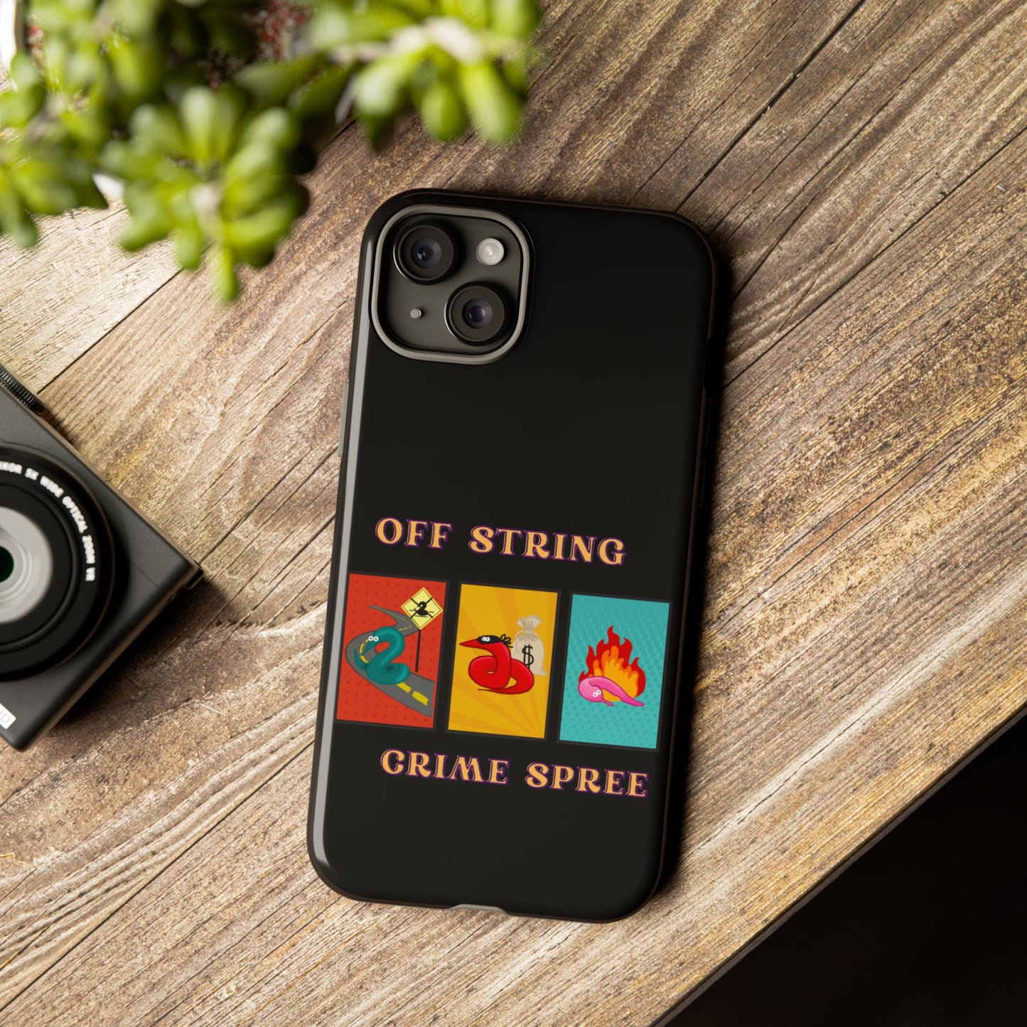 Worm off the String phone case Tough Cases
