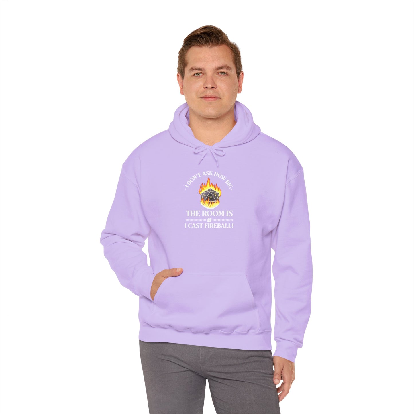 Hoodie - dnd Cast Fireball Design