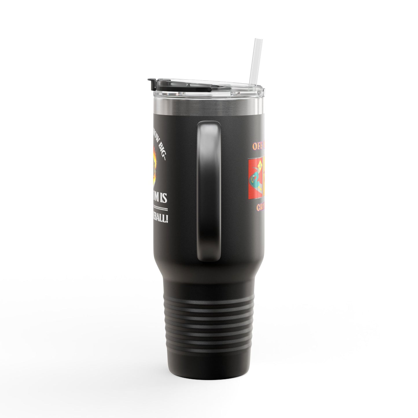 Travel Mug - d&d Spell Cast Fireball Design