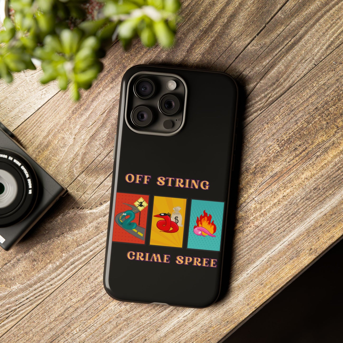 Worm off the String phone case Tough Cases