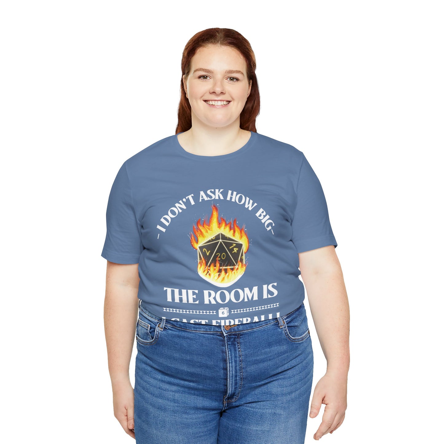 DnD, D&D, Cast fireball Unisex Tee, Introvert Meme Shirt, Funny Graphic Tee, Sarcastic T-Shirt, Humorous Top, Hilarious Quote Tee