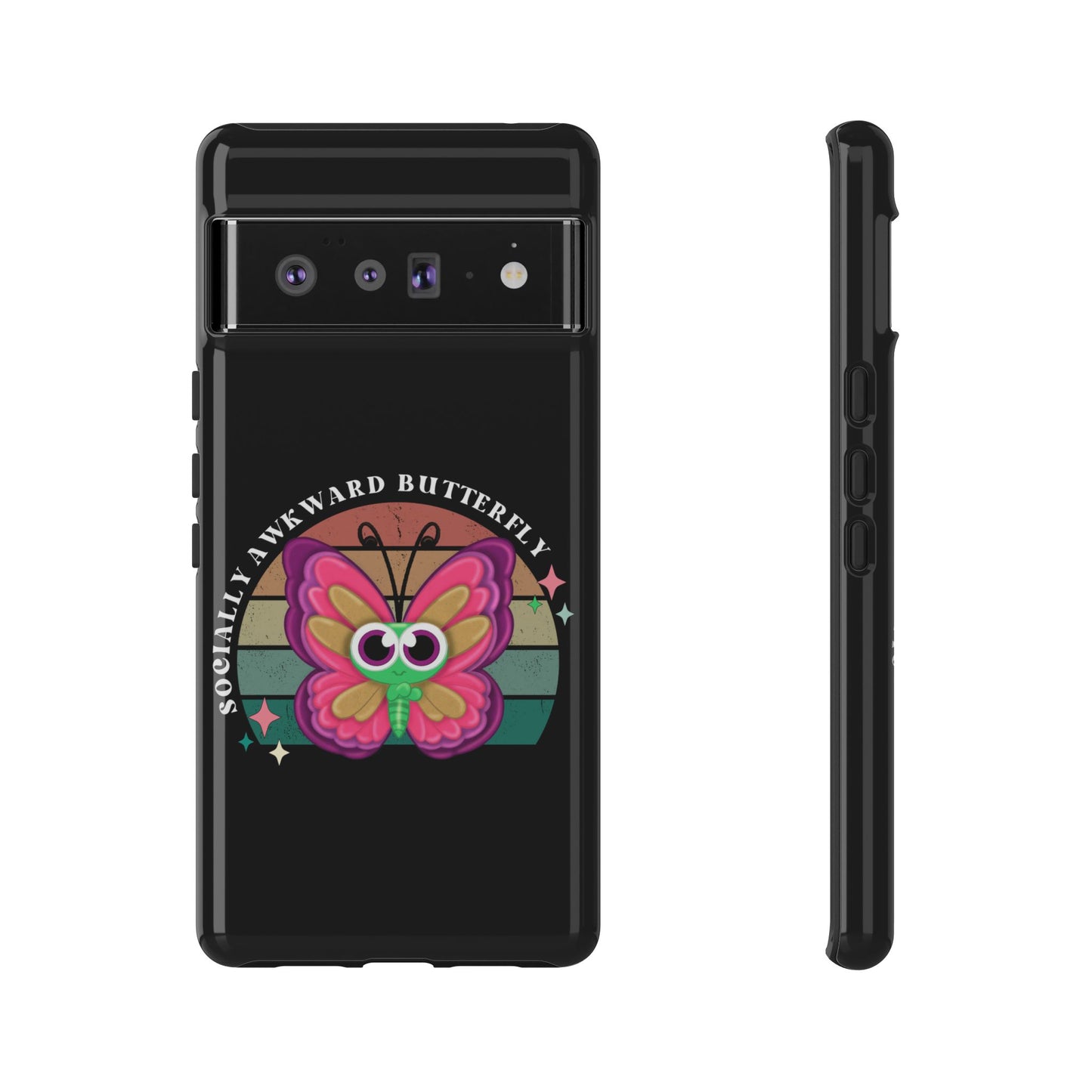 Socially Awkward Butterfly phone case Tough Cases