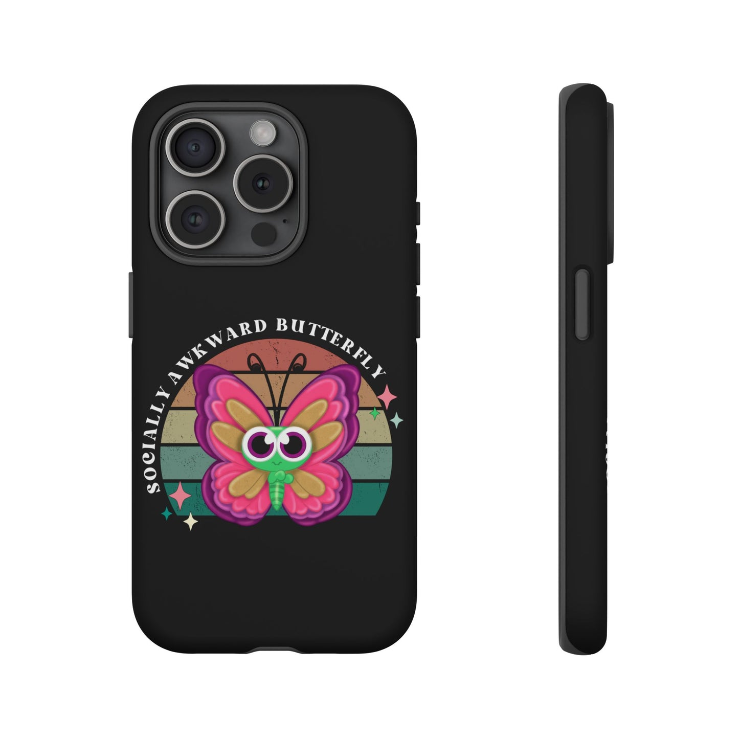 Socially Awkward Butterfly phone case Tough Cases