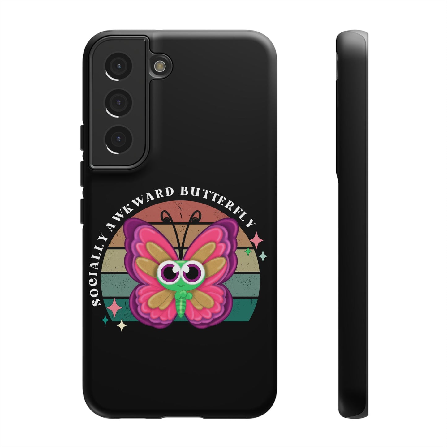 Socially Awkward Butterfly phone case Tough Cases