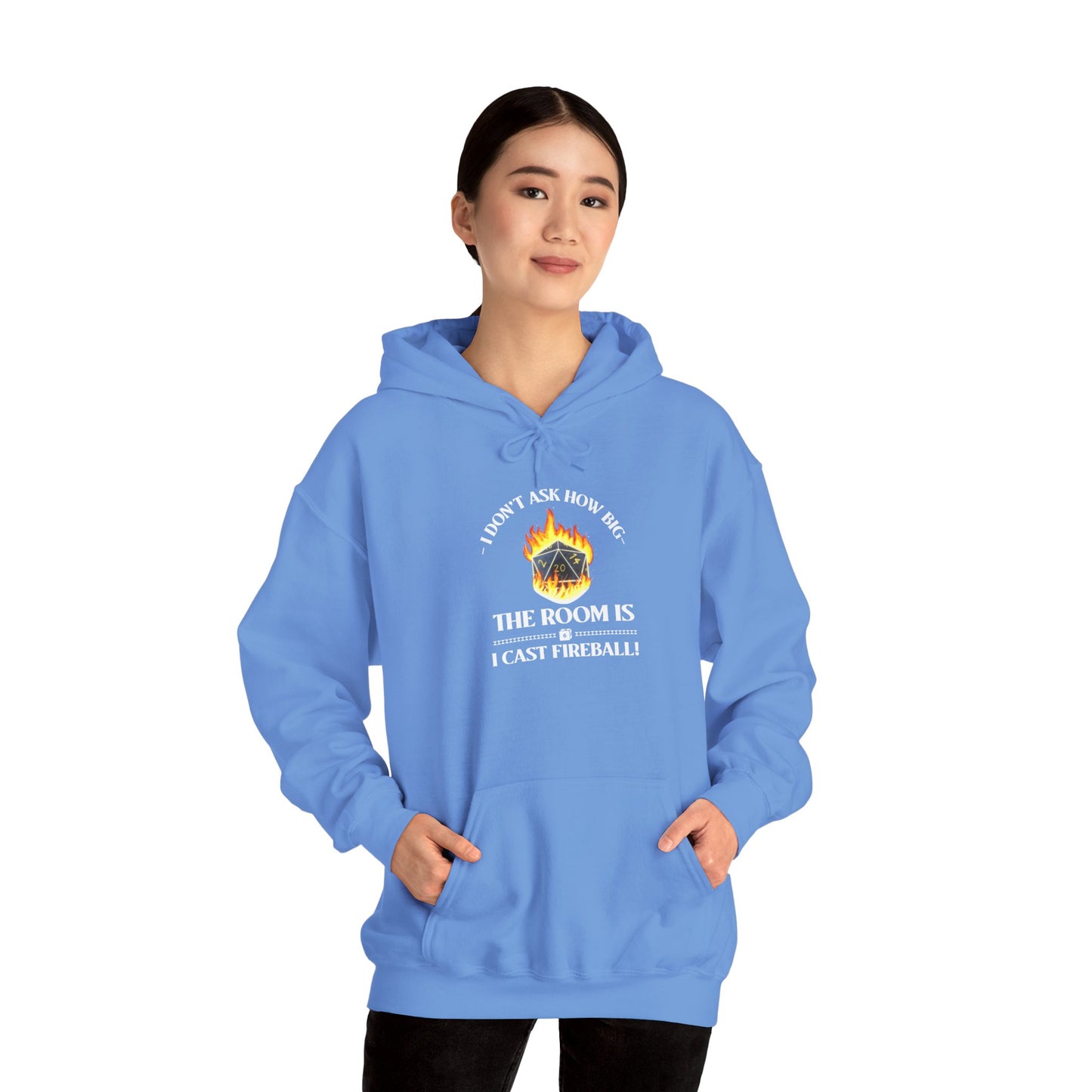 Hoodie - dnd Cast Fireball Design