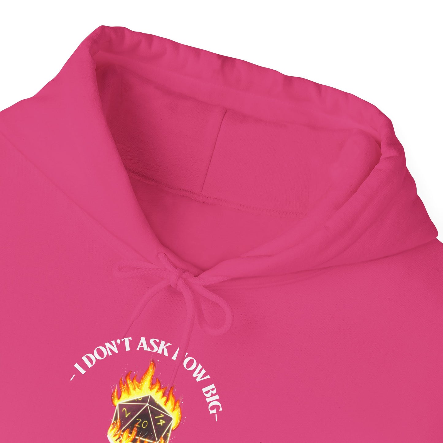Hoodie - dnd Cast Fireball Design