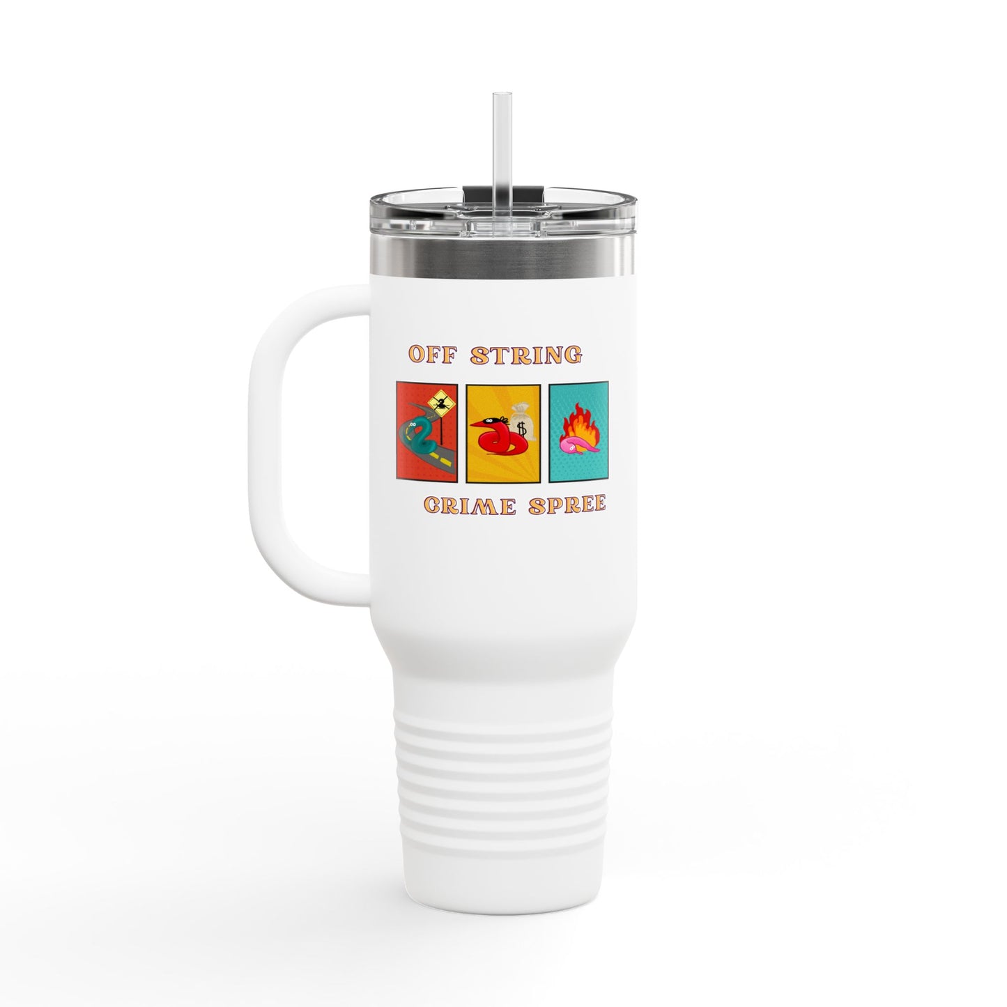 Travel Mug - d&d Spell Cast Fireball Design