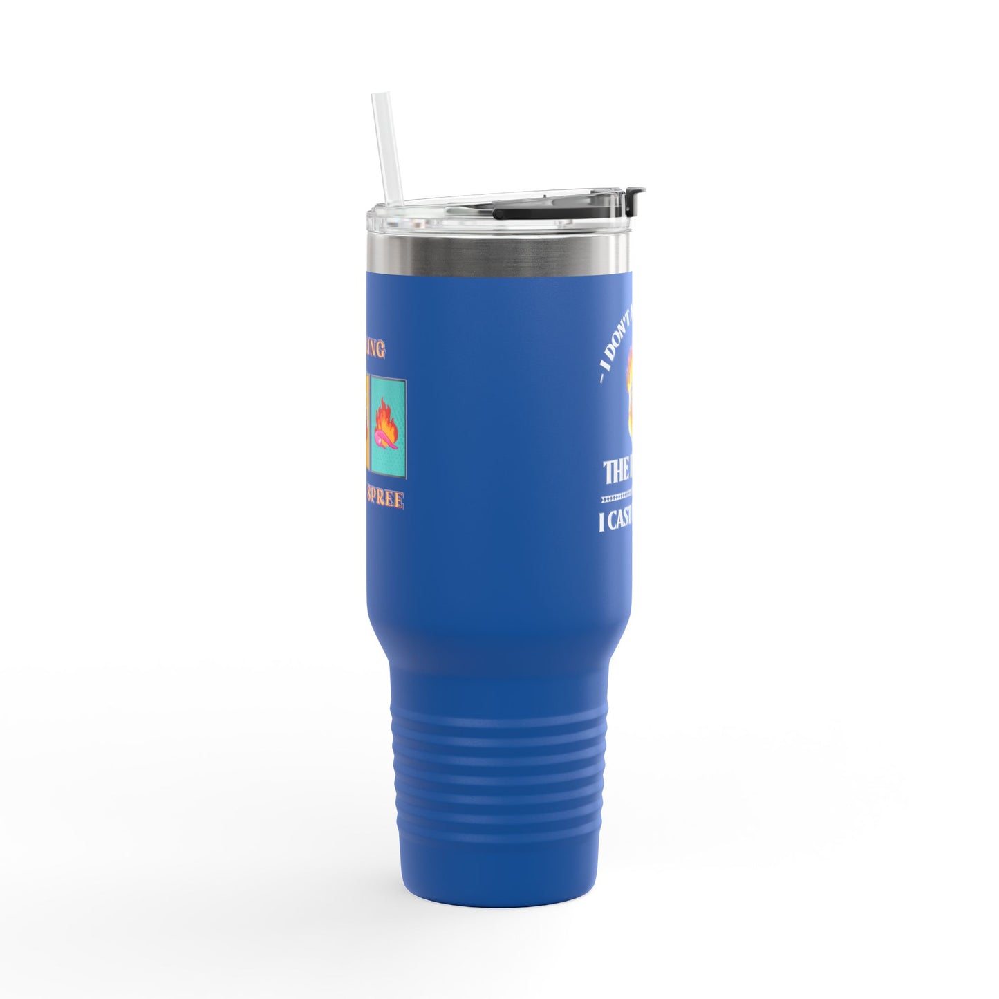 Travel Mug - d&d Spell Cast Fireball Design