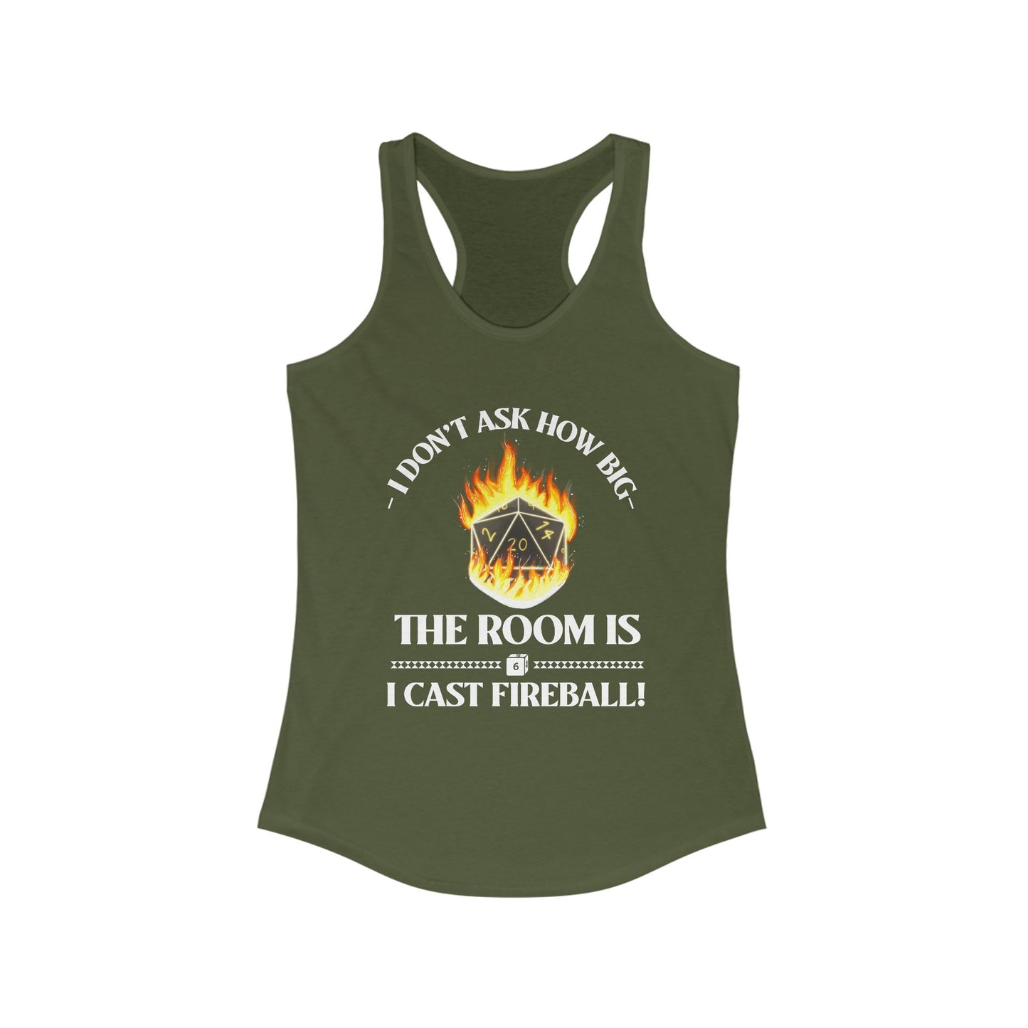 Cast Fireball, Women's Ideal Racerback Tank