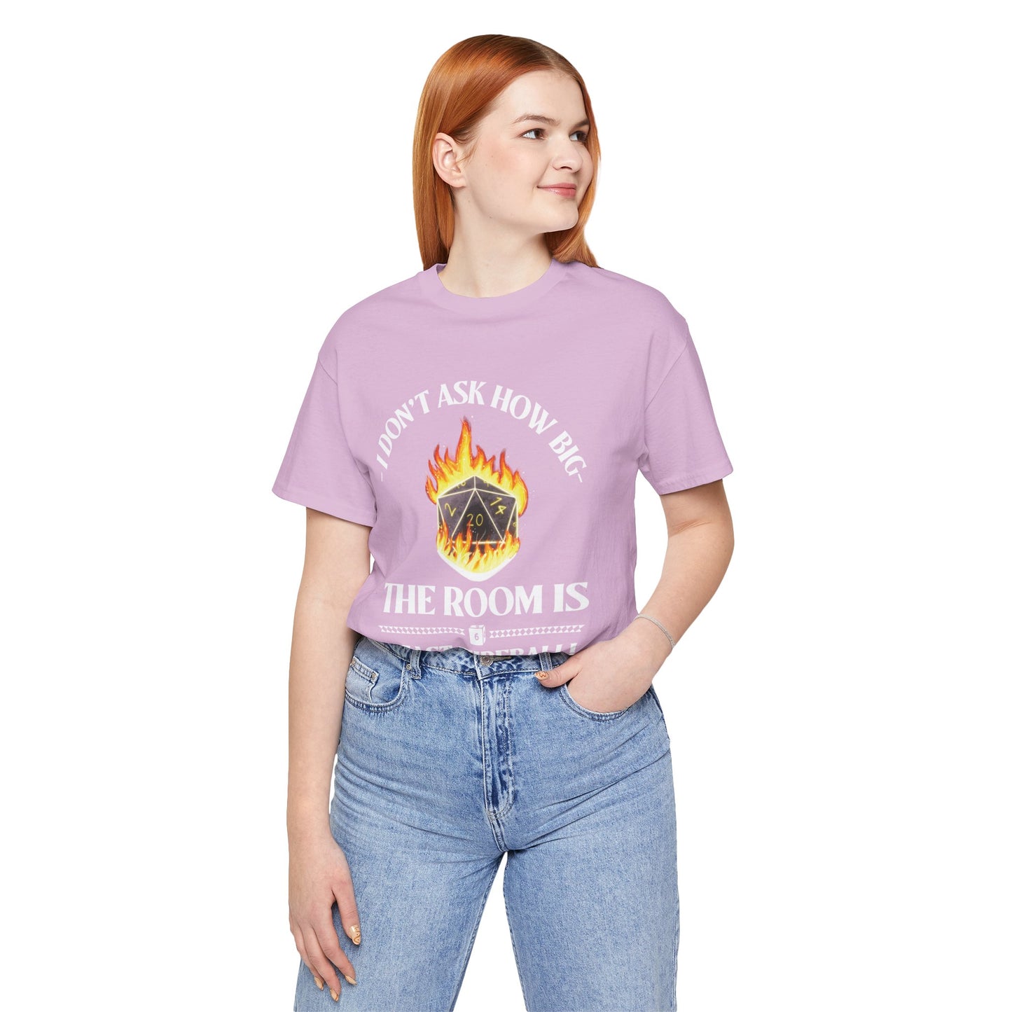 DnD, D&D, Cast fireball Unisex Tee, Introvert Meme Shirt, Funny Graphic Tee, Sarcastic T-Shirt, Humorous Top, Hilarious Quote Tee