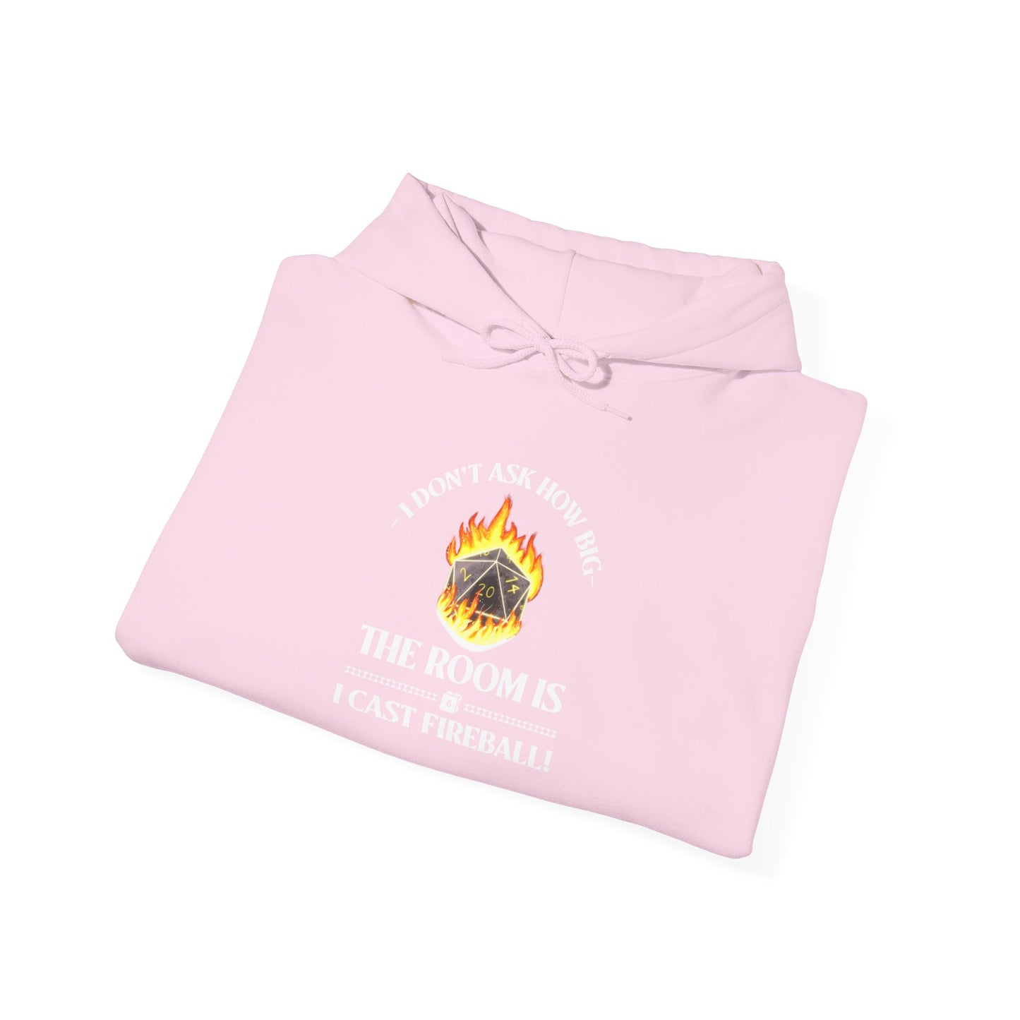 Hoodie - dnd Cast Fireball Design