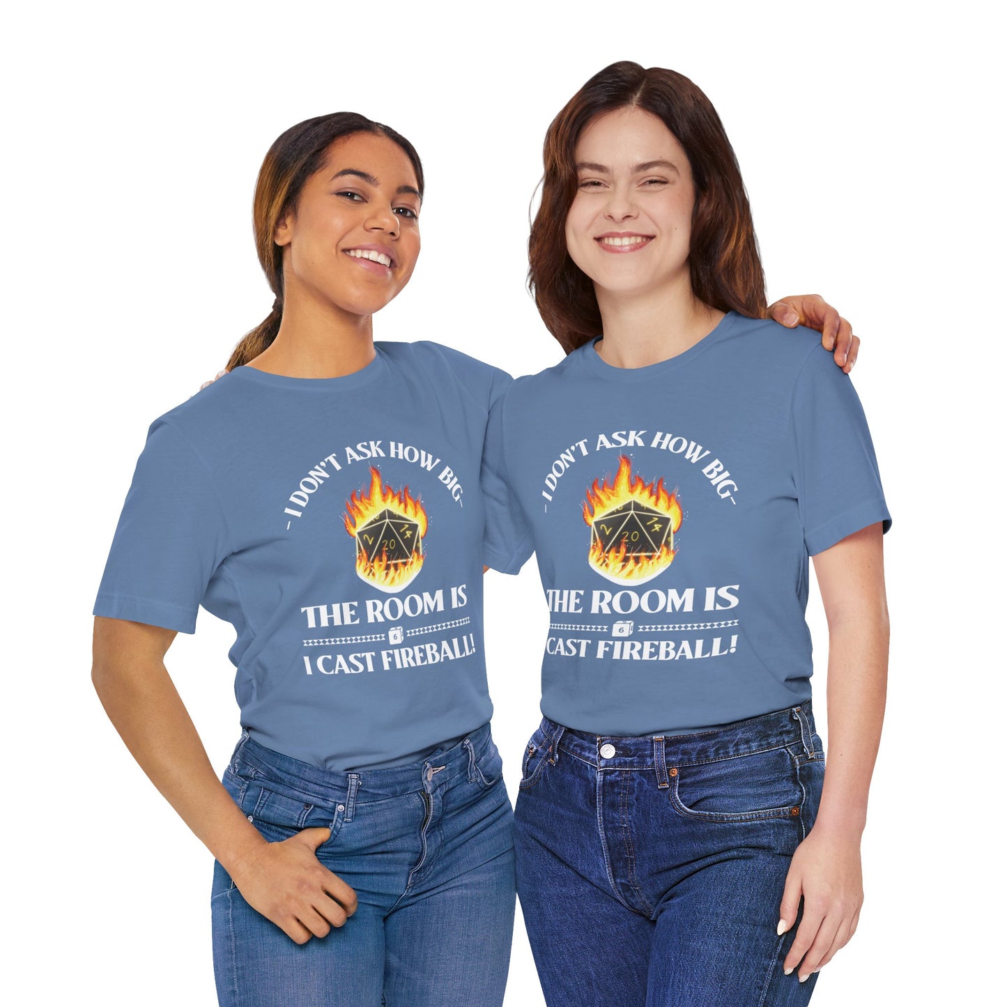 DnD, D&D, Cast fireball Unisex Tee, Introvert Meme Shirt, Funny Graphic Tee, Sarcastic T-Shirt, Humorous Top, Hilarious Quote Tee